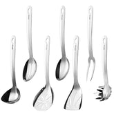 HIFIND meat fork in action delivering sturdy meat serving.