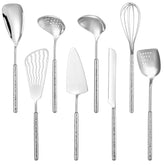 HIFIND 8-piece utensils set with diamond-handle design for luxury kitchen vibes.