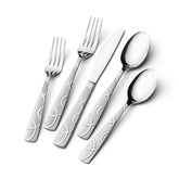 HIKAA silverware set knife with mirror finish for elegant everyday dining.