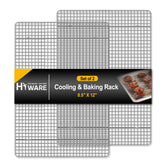 Hiware cooling rack quarter-size 8.5x12: improved air flow for crisper results