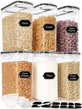HKJ Chef cereal container with 4L capacity for easy pantry planning.