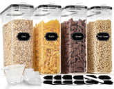 HKJ Chef cereal container with pour spout for mess-free serving.