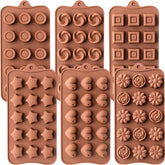 HKUCFTT chocolate mold flower design for vibrant candies and decorative treats.