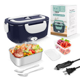 HOLDRUBY electric lunch box front view for on-the-go meals