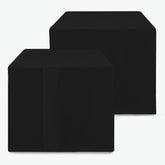 HolidayIdeas two-pack square fitted table cover hides legs and cords