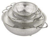 HÖLM 1-quart strainer set close view for quick rinses