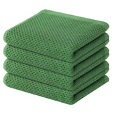 Homaxy waffle weave towel close-up texture for gentle cookware drying