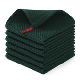Homaxy waffle dishcloth soft absorbent texture for delicate cookware.