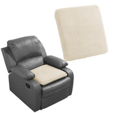 HOMBYS Tufted Furry Recliner Cushion close-up of plush knit fabric for comfort