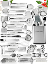 Home Hero 54-piece spatula set with heat‑resistant silicone tips for versatile cooking
