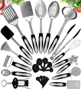 Home Hero utensils set stainless steel for durable everyday cooking tasks.