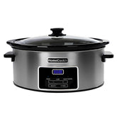 HOMECOOKIN 8-Quart Slow Cooker with digital timer for hands-off meal planning.