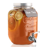 HomeFeel 1-gallon drink dispenser with spigot for easy serving at gatherings