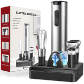 HomeHacks electric wine opener with foil cutter for quick cork removal