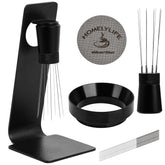 HOMELYLIFE WDT tool with 8 needles for uniform coffee bed and even extraction
