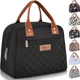HOMESPON insulated lunch bag front pocket keeps essentials organized.