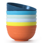 Homestockplus 68oz salad bowl set highlights durable unbreakable design for family meals.