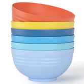 Homestockplus unbreakable large cereal bowls with 34oz capacity for family meals