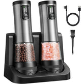 HOMETALL electric-salt-pepper-grinder-set for effortless daily seasoning