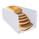 Honbuty bread slicer with adjustable rail for even slices.