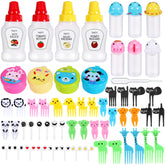 Hoolerry food picks add color to kids’ lunches and help portion snacks.