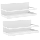Hoopoton Magnetic Spice Rack Organizer attached to fridge side for easy spice access
