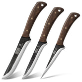 HOSHANHO 3-piece butcher knife set in a gift box for gifting