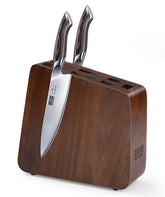HOSHANHO double-sided magnetic knife block holds blades for quick access
