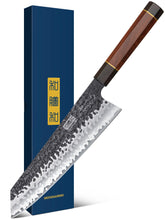 HOSHANHO Kiritsuke 9 inch blade ready for precise cutting in the kitchen
