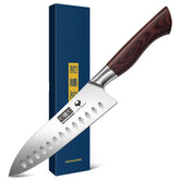 HOSHANHO Santoku seven-inch blade for precise slicing in daily prep