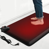 HotCalyto heated anti-fatigue mat under desk for long work comfort