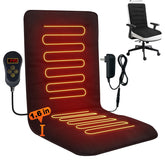 HotCalyto heated seat cushion on an office chair delivering cozy warmth for extended work sessions