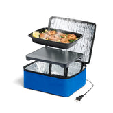 HOTLOGIC Mini lunch box blue for on-the-go hot meals