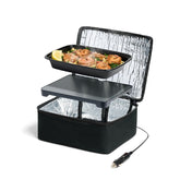 HotLogic Mini lunch box closed for portable meals on the go.