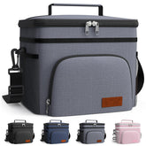 HOTOR insulated lunch box front view offering roomy space for meals on the go.