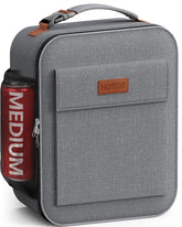 HOTOR lunch bag with large capacity, ideal for a full meal and beverages on the go.