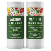 Houseables vacuum sealer bags with embossed pattern for maximum air removal and freshness.