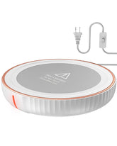 House Gem large candle warmer plate white for safe, even candle warming.