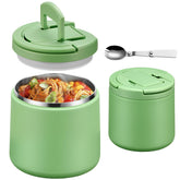 Howeemo 20oz insulated jar with buckle lid keeps meals secure for school lunches