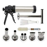 Hoypeyfiy stainless steel jerky gun ready for durable pressing at home