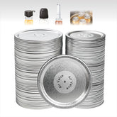 Hoyphvel regular-mouth air-valve lids for airtight sealing and freshness