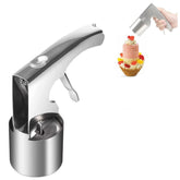 HSHQING easy release trigger ice cream sandwich scoop with stainless steel head for quick portions.