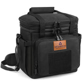 HSHRISH lunch box displays large capacity for 24 cans, ideal for work lunches