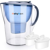 Hskyhan alkaline water pitcher full view on counter for convenient clean water at home