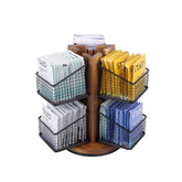 HTB Carousel Tea Bag Organizer spin-stand for easy flavor selection at a glance