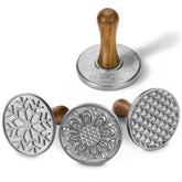 HULISEN cookie stamps sunflowers for decorative cookies and patterns