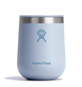 Hydro Flask 10oz wine glass with ceramic lining delivers smooth taste.