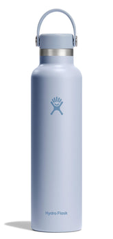Hydro Flask 24oz Surf Blue bottle keeps drinks cold or hot on the go