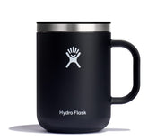 Hydro Flask Coffee Mug 24oz with closed lid for splash-free travel
