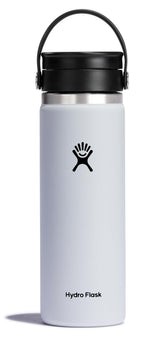 Hydro Flask wide-mouth bottle with Flex Sip Lid for spill-free sipping on the go.